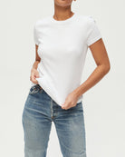 Lexy Tee-T-Shirts-Michael Stars-White-O/S-Mercantile Portland