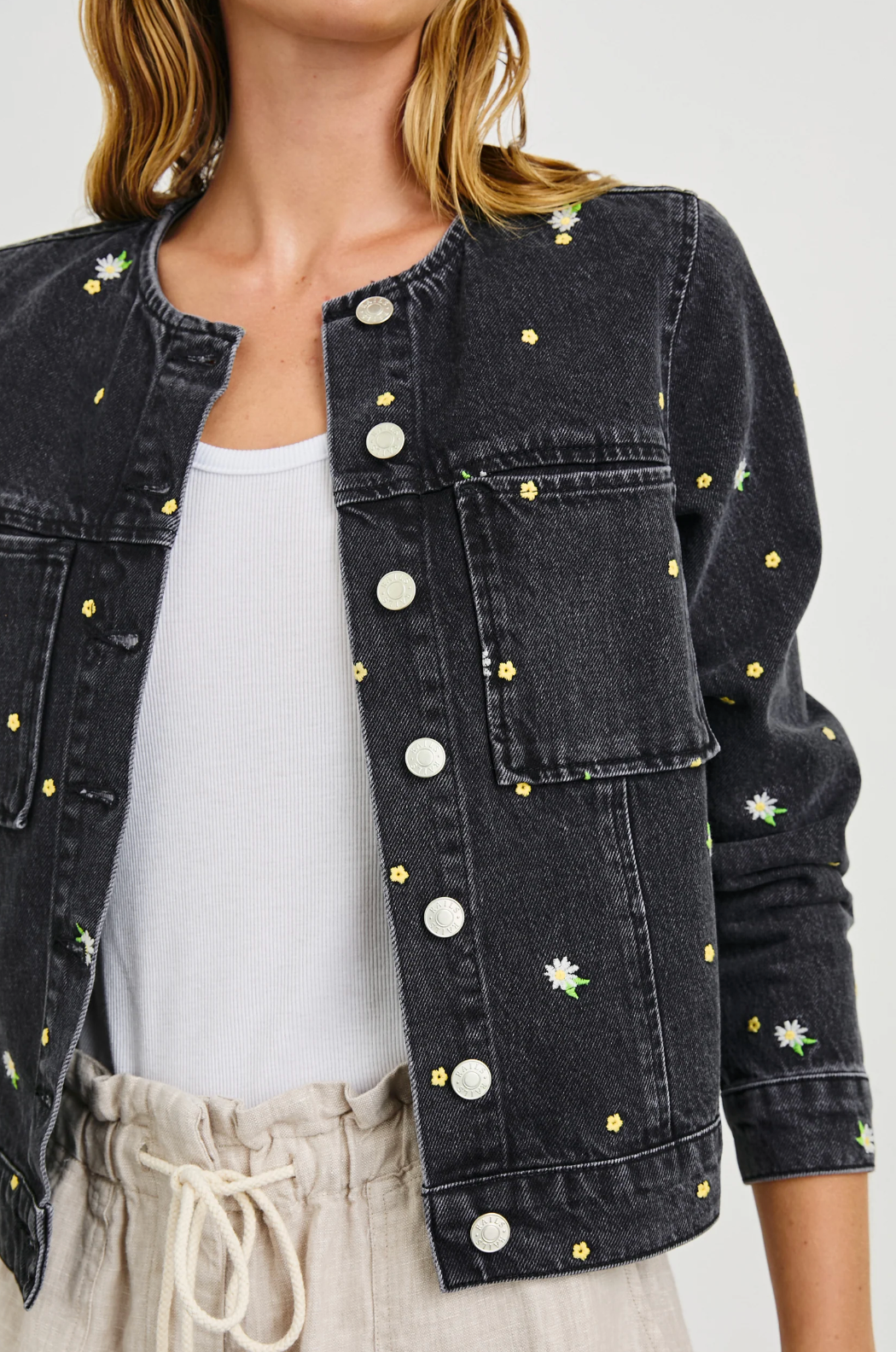 Lido Jacket-Clothing-Rails-Ash Black Floral-XS-Mercantile Portland