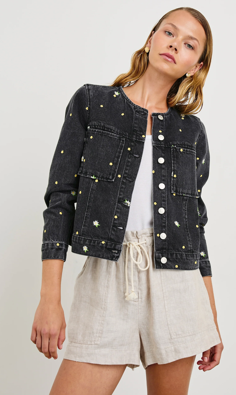 Lido Jacket-Clothing-Rails-Ash Black Floral-XS-Mercantile Portland