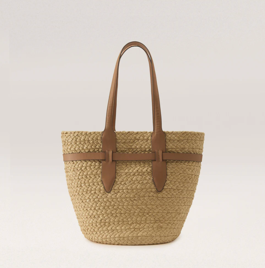 Lipari L Tote-Accessories-Helen Kaminski-Natural/Caramel-OS-Mercantile Portland