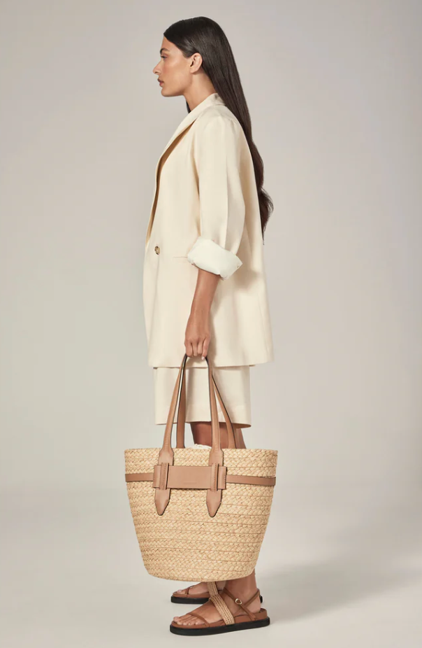 Lipari L Tote-Accessories-Helen Kaminski-Natural/Caramel-OS-Mercantile Portland