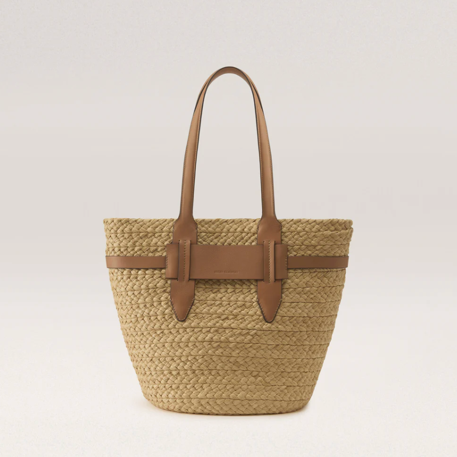 Lipari L Tote-Accessories-Helen Kaminski-Natural/Caramel-OS-Mercantile Portland