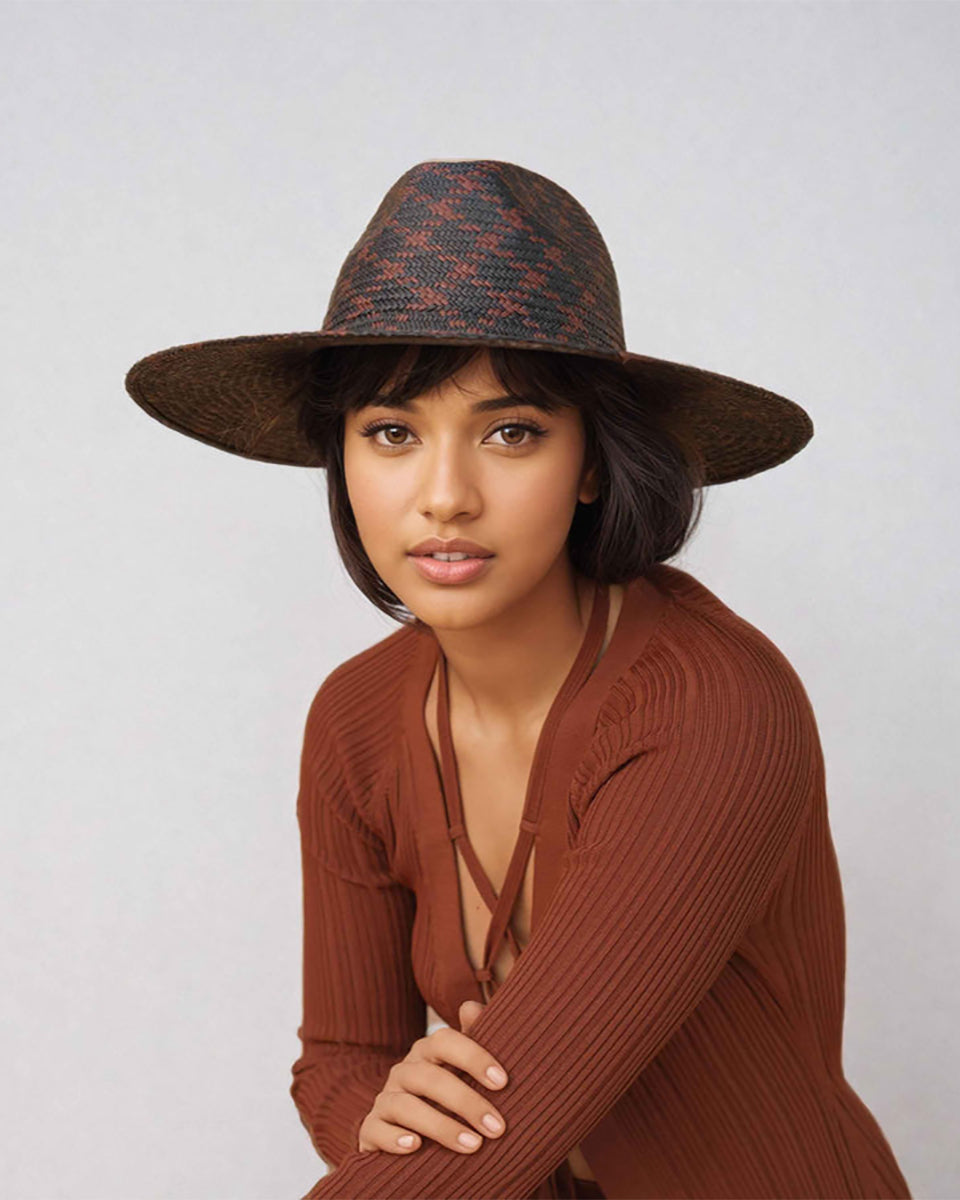 Lollipop in Black/Burgundy-Hats-Freya-S/M-Mercantile Portland