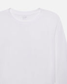 Long Sleeve Baby Tee-Tops-Frame-White-XS-Mercantile Portland