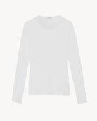 Long Sleeve Shirt-T-Shirts-Nili Lotan-White-XS-Mercantile Portland