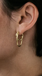 Loom Earrings-Jewelry-Otiumberg-Gold-OS-Mercantile Portland
