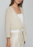 Loose Guage Tie-Front Dolman-Sweaters-Autumn Cashmere-Mojave-XS-Mercantile Portland