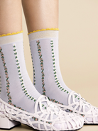 Louelle Crew-Socks-HANSEL FR BASEL-Periwinkle-OS-Mercantile Portland