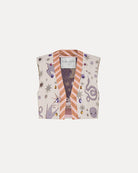 “Love Alchemy” Jacquard Vest-Jackets-Forte Forte-Sogno-0-Mercantile Portland