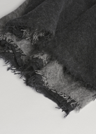 Love Duo Cashmere Scarf-Scarves-Grisal-Black / Milk-OS-Mercantile Portland