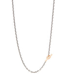 Lucia Stainless Steel Rose Gold Toggle 22" Chain-Jewelry-Rene Escobar-O/S-Mercantile Portland