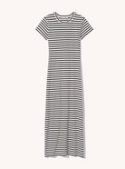 Lucinda Stripe Dress-Clothing-Nili Lotan-Black Ivory-XS-Mercantile Portland
