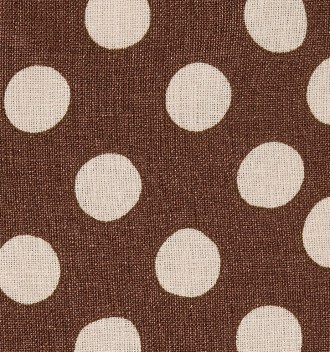 Luisa Midi Dot Dress-Dresses-FAITHFULL-Cioccolato-2-Mercantile Portland
