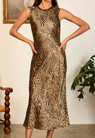 Lukka Dress-Clothing-Ciao Lucia-Leopard-XXS-Mercantile Portland