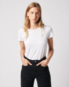 Luxury Soft Touch Crew Neck Short-Sleeve T-Shirt-Pants-Majestic Filatures-White-1-Mercantile Portland