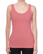 Luxury Soft Touch Scoop-Neck Tank-Tops-Majestic Filatures-Black-1-Mercantile Portland