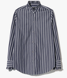 Lydia Shirt in Charcoal Stripe-Shirts-Nili Lotan-Charcoal Stripe-S-Mercantile Portland