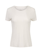 Lyocell Cotton Baby Rib Short Sleeve Crewneck T-Shirt-Tops-Majestic Filatures-1-Grege-Mercantile Portland