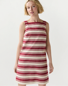 Madelyn Dress-Dresses-Mashburn-Cherry Stripe-L-Mercantile Portland