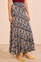 Marceline Multicolor Long Skirt-Skirts and Shorts-Ulla Johnson-Oasis-P-Mercantile Portland
