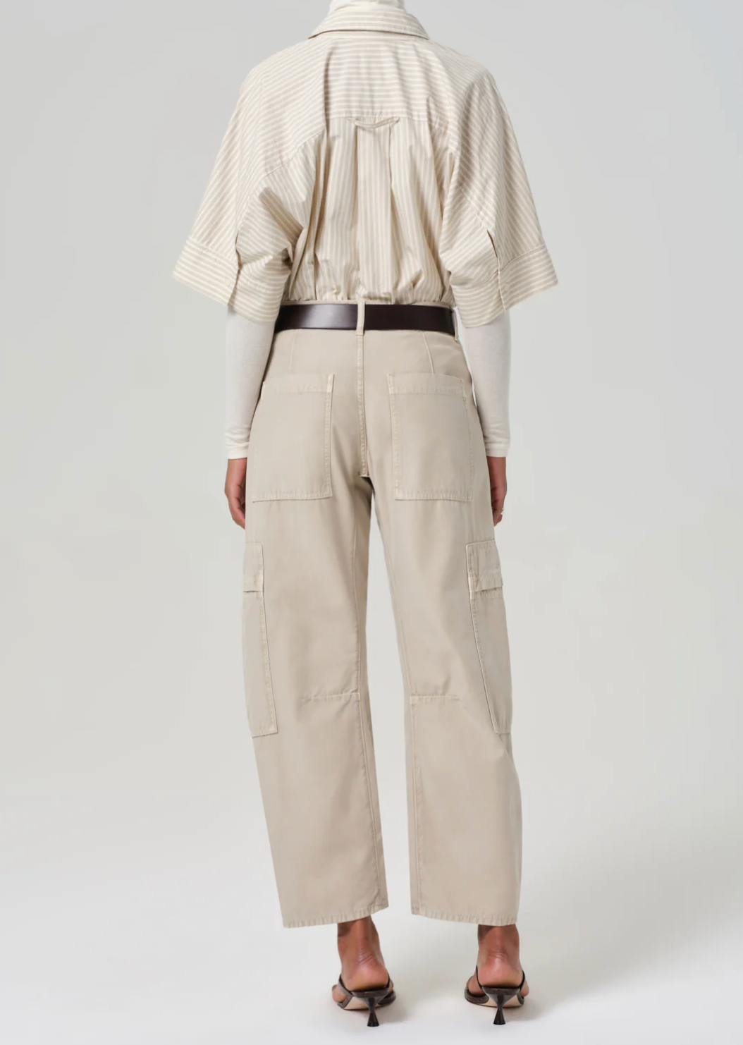 Marcelle Low Slung Easy Cargo-Pants-Citizens of Humanity-Burnished Quartz-25-Mercantile Portland