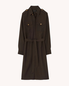 Marcia Dress-Clothing-Nili Lotan-Dark Brown-XS-Mercantile Portland