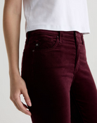 Mari Velvet in Winery-Pants-AG Jeans-Winery-25-Mercantile Portland