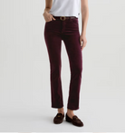 Mari Velvet in Winery-Pants-AG Jeans-Winery-25-Mercantile Portland