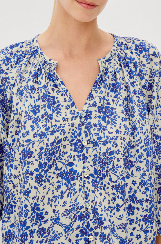 Mariah Top-Clothing-Rails-Blue Marguerite-XS-Mercantile Portland