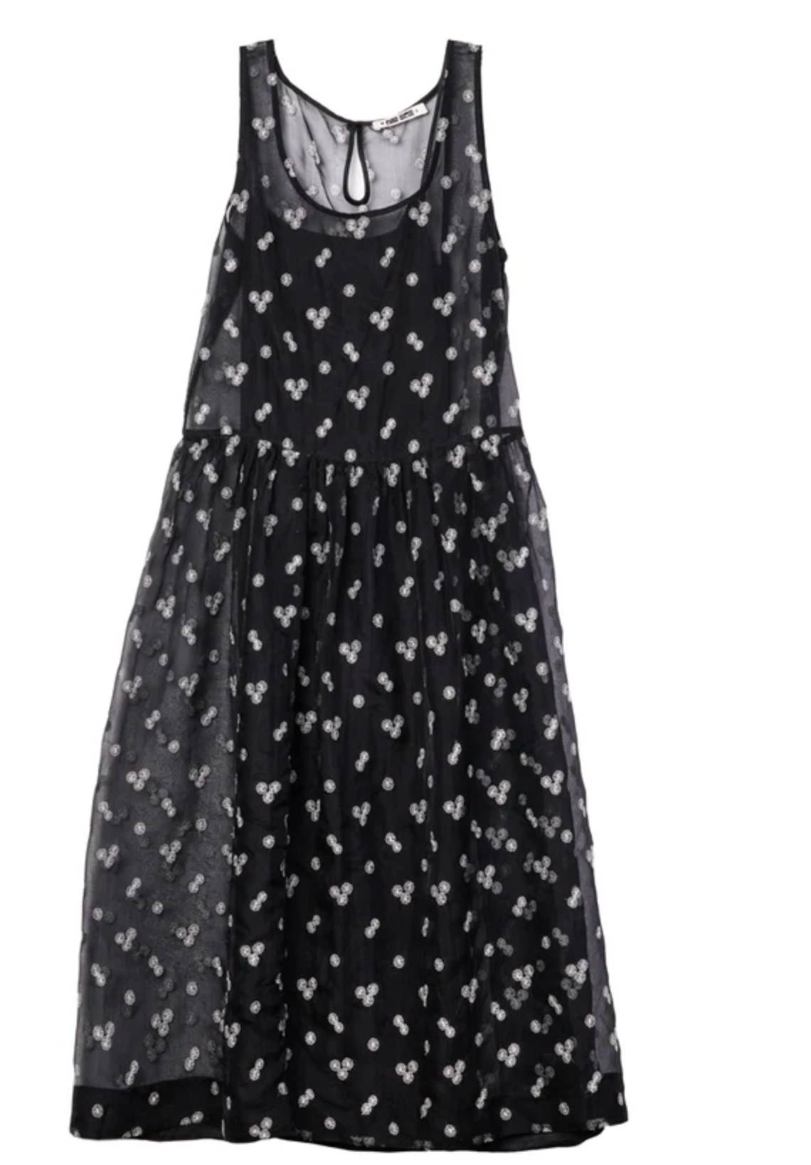 Mariella Black Organza Dress-Dresses-Ciao Lucia-Black-XXS-Mercantile Portland