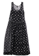 Mariella Black Organza Dress-Dresses-Ciao Lucia-Black-XXS-Mercantile Portland