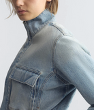 Marilou Denim Jacket-Jackets-Nili Lotan-Alice Wash-S-Mercantile Portland