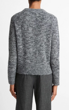 Marled Crew Neck Sweater-Clothing-Vince-Medium Heathery Grey Combo-XXS-Mercantile Portland