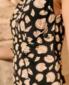 Martina Silk Dress-Clothing-Ciao Lucia-Shell Print-XS-Mercantile Portland