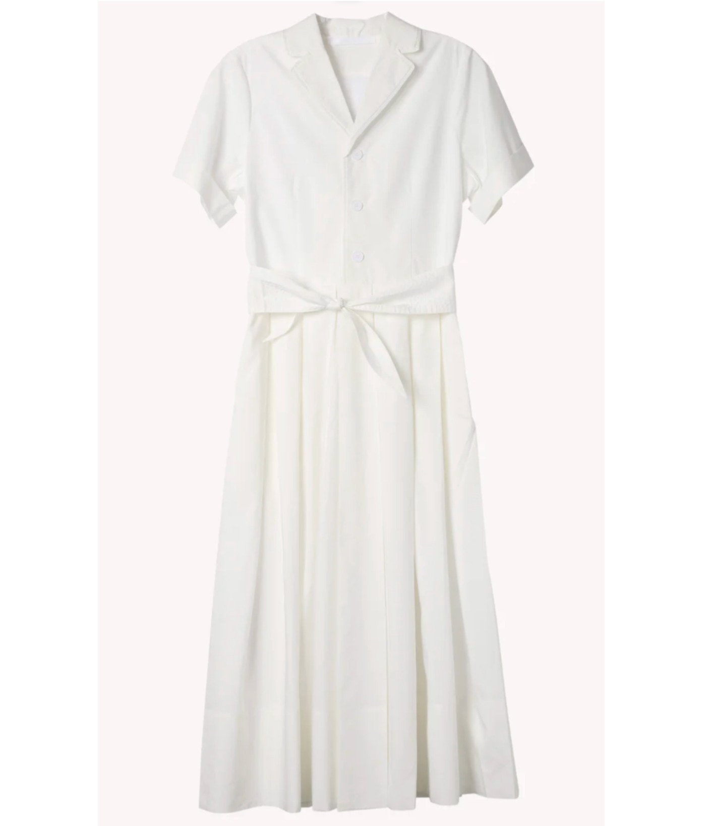 Martine Dress in Natural White-Dresses-Love Binetti-White-S-Mercantile Portland