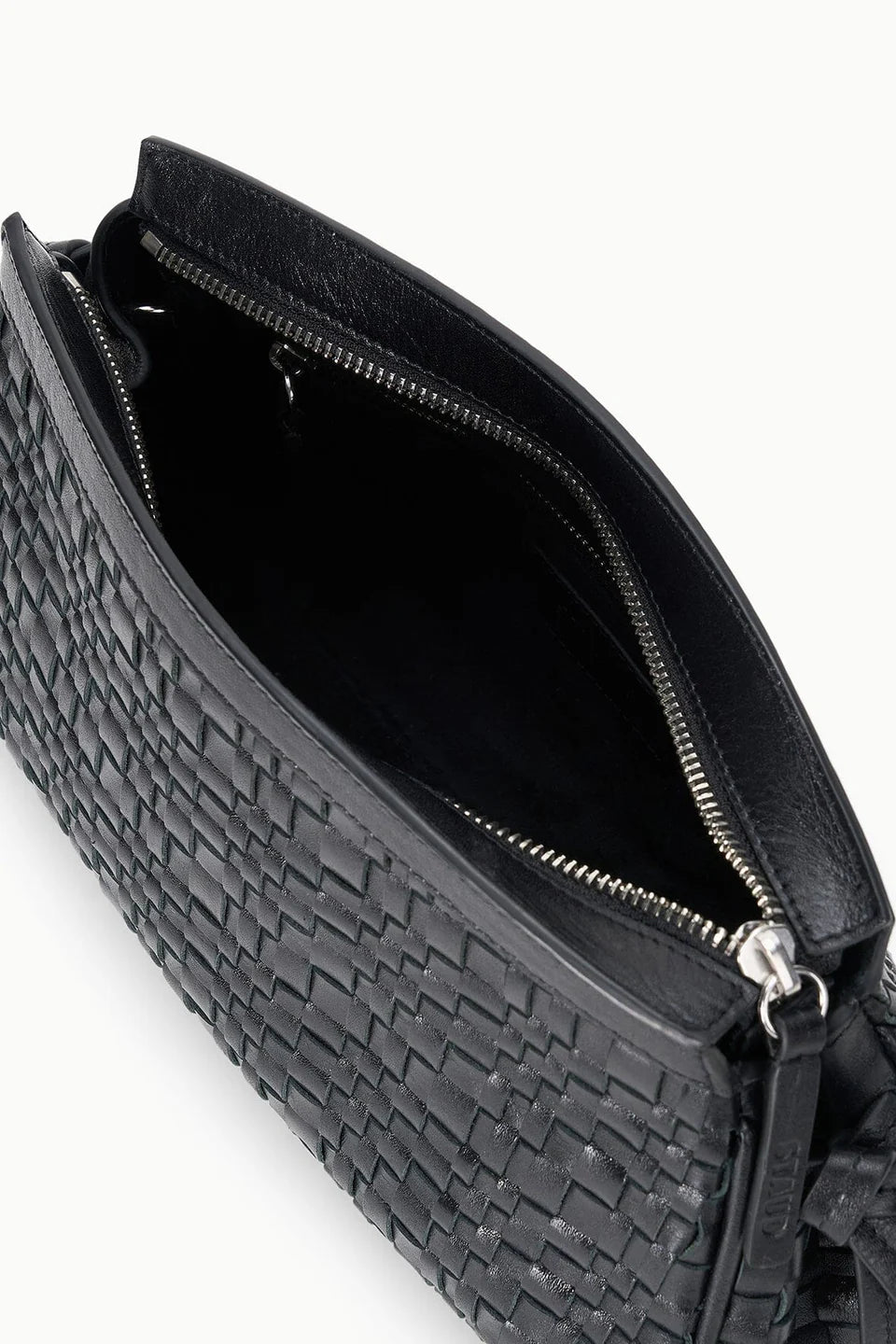 Maude Convertible Clutch-Handbags-Staud-Black Woven-OS-Mercantile Portland
