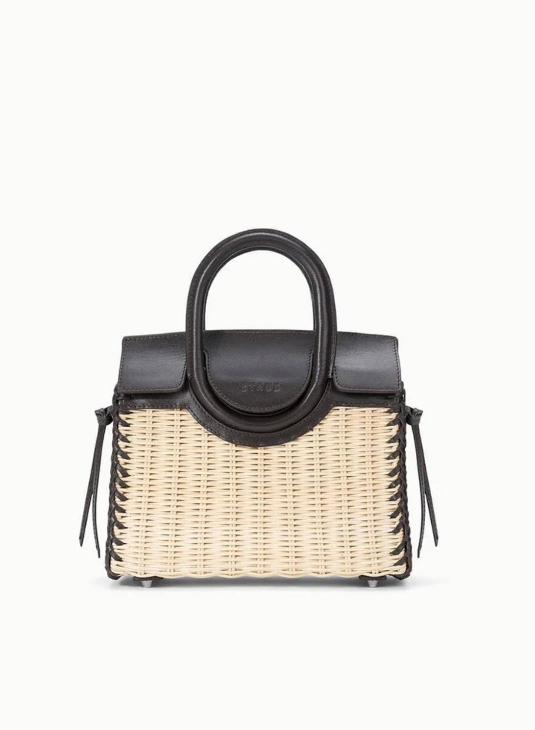 Maude Mini Wicker Carryall-Handbags-Staud-Natural Espresso-OS-Mercantile Portland