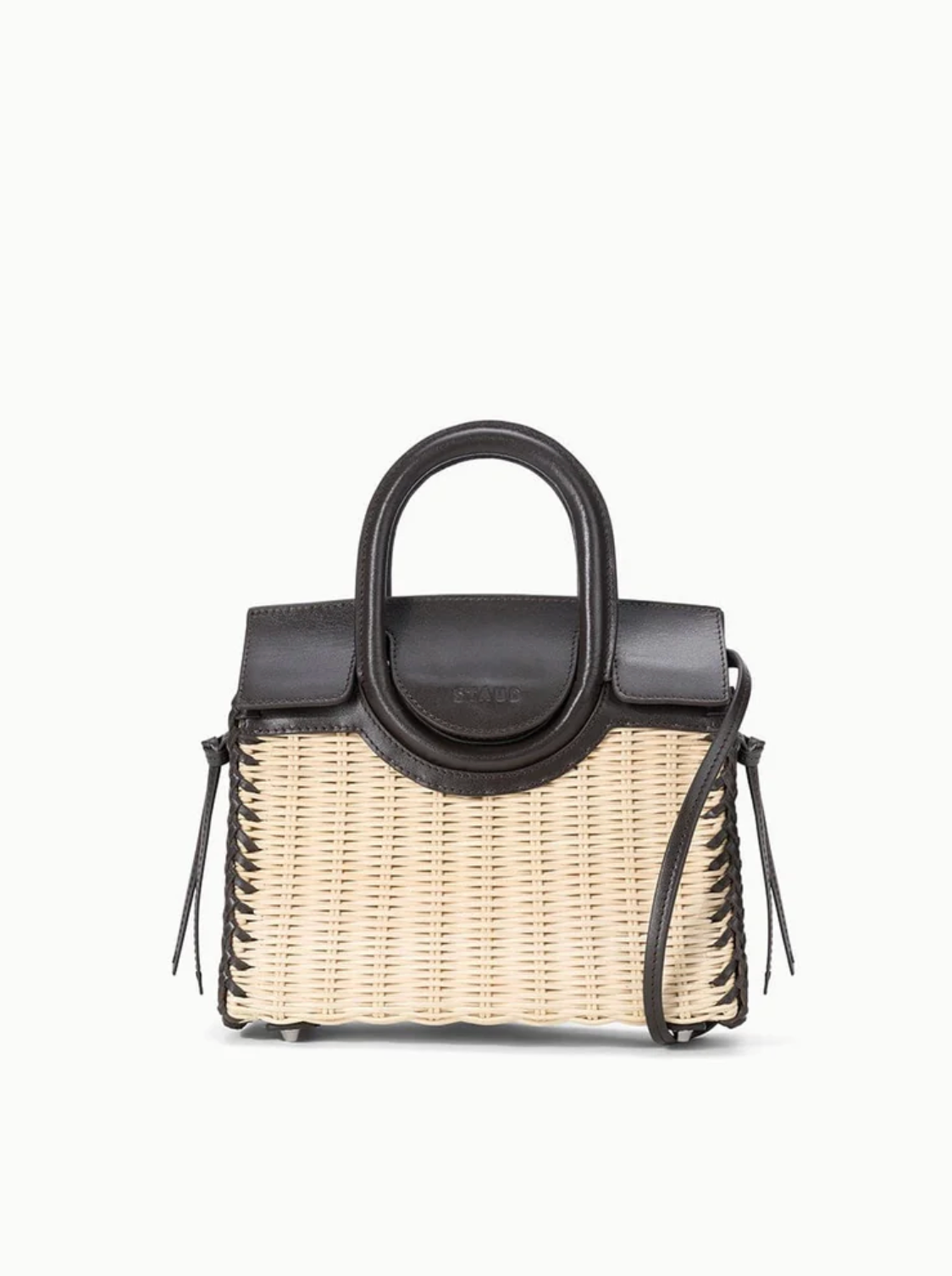 Maude Mini Wicker Carryall-Handbags-Staud-Natural Espresso-OS-Mercantile Portland