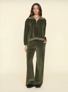 Mavis Velour Sweatpant-Clothing-Xirena-Black-XS-Mercantile Portland