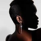 Melissa Earrings-Jewelry-Demarson-Two Tone-OS-Mercantile Portland