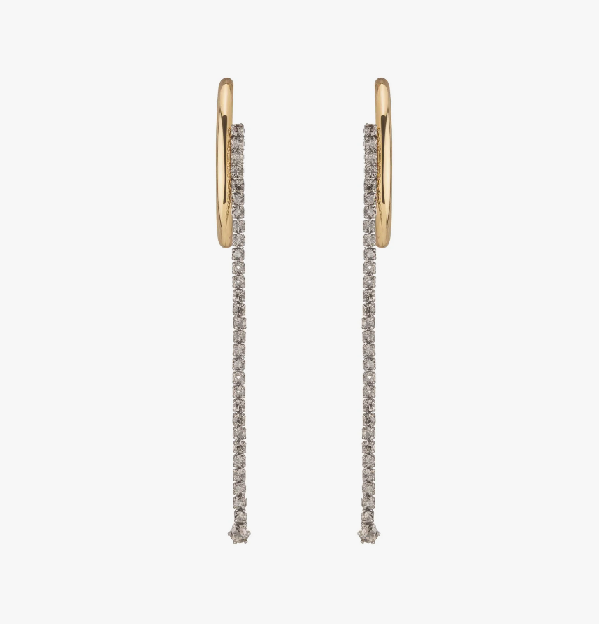 Melissa Earrings-Jewelry-Demarson-Two Tone-OS-Mercantile Portland