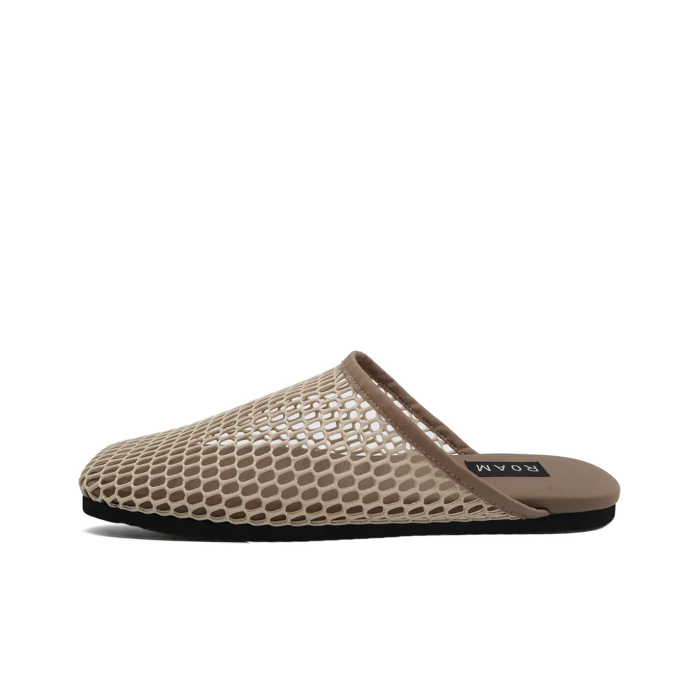 Mesh Baboosh Mule in Cream-Footwear-ROAM-Cream-6-Mercantile Portland