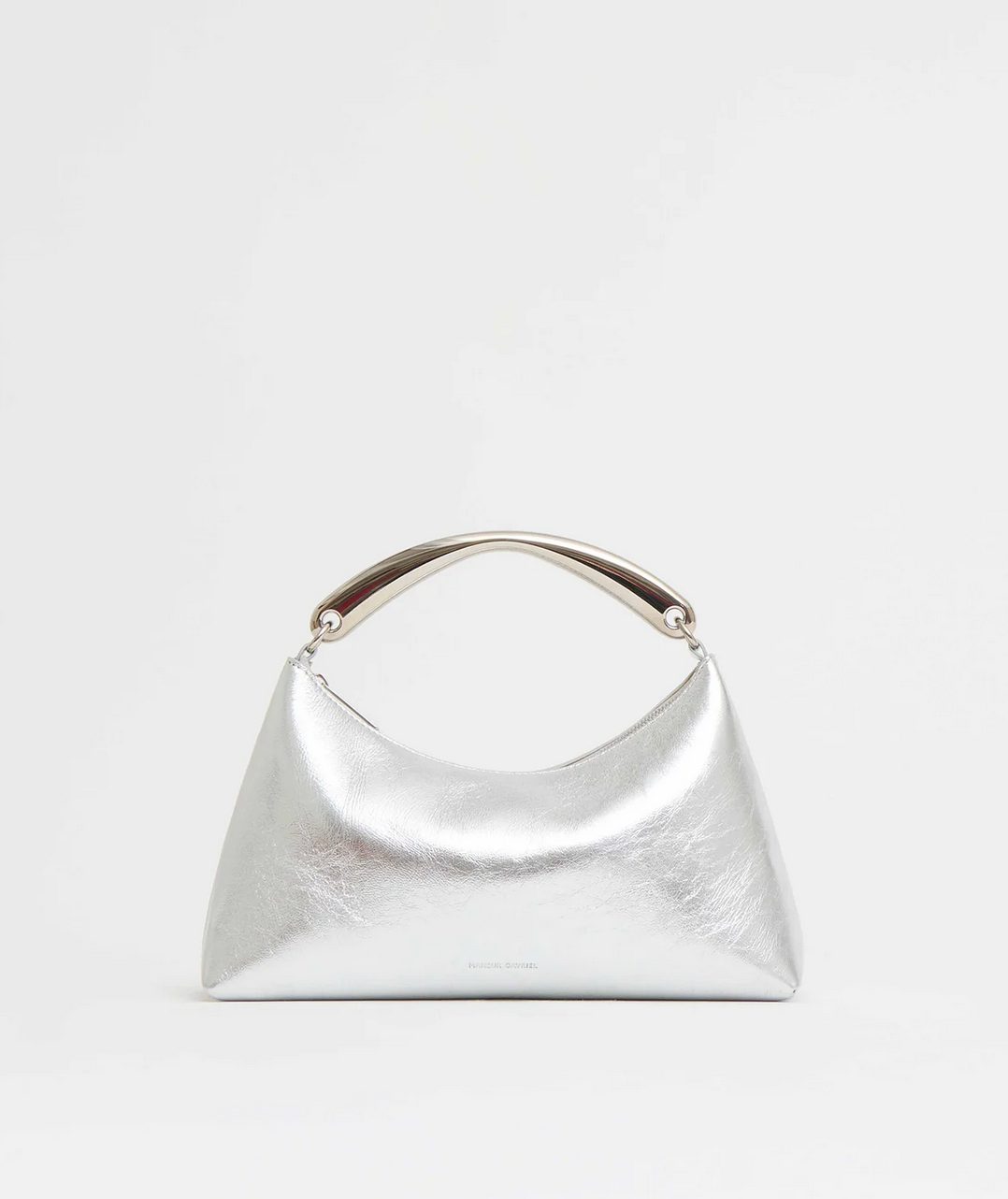 Metal Handle Rhea-Handbags-Mansur Gavriel-Silver-OS-Mercantile Portland