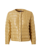 Metallic Effect Jacket-Outerwear-Herno-Gold-38-Mercantile Portland