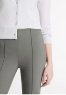 Mid-Rise Pintuck Crop Flare Pant-Clothing-Vince-Black-XXS-Mercantile Portland