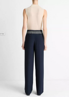 Mid Rise Placed Striped Pull On Pant-Clothing-Vince-Coastal Pale Canyon-XXS-Mercantile Portland