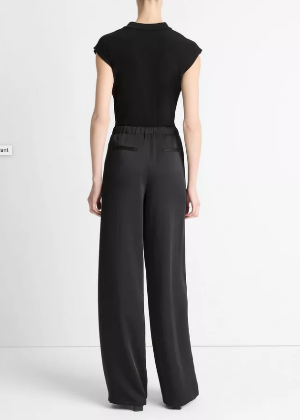Mid Rise Side Strap Pull On Pant-Clothing-Vince-Pale Canyon-XXS-Mercantile Portland