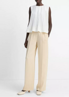 Mid Rise Side Strap Pull On Pant-Clothing-Vince-Pale Canyon-XXS-Mercantile Portland