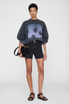 Miles Sweatshirt Palms-staging-ANINE BING-XS-GREY-Mercantile Portland