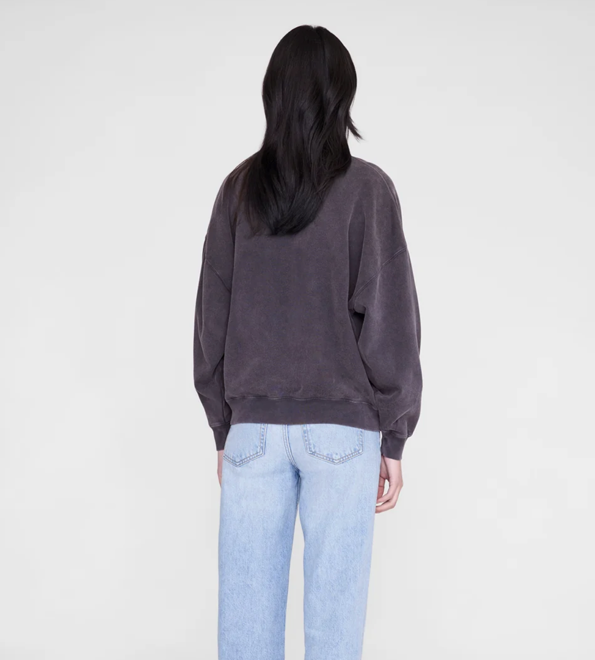 Miles Tiger Sweatshirt in Washed Black-Tops-Anine Bing-Washed Black-XS-Mercantile Portland